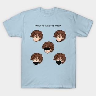 Andrey wearing mask in multiple ways T-Shirt